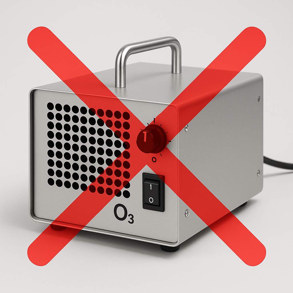 We do not use ozone generators