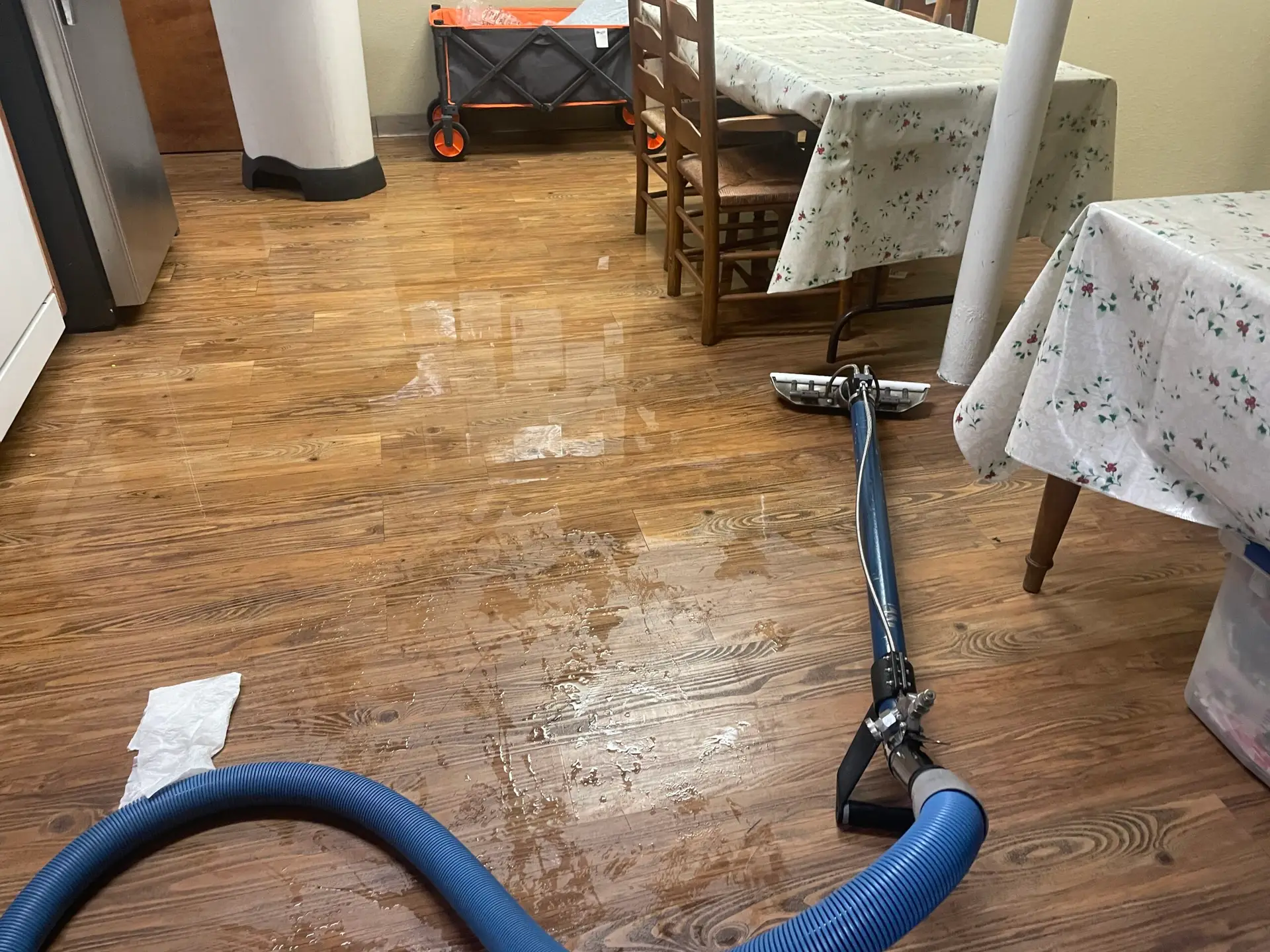 Professional flood extraction tool used in Dallas flood cleanup